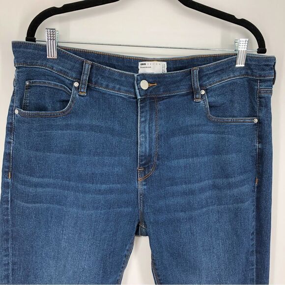 ASOS‎ Design Powerstretch Skinny Jeans Womens 36x30 - Picture 3 of 8
